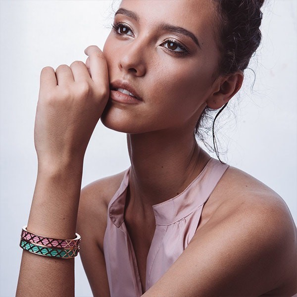 Bangle Forever Colors Hot Pink