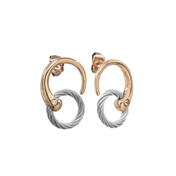 Earrings Infinity Zen