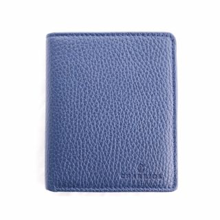 Wallet with coin pocket-Blue